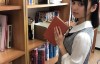 【蜗牛娱乐】萌波铃IPX-501 文艺美少女在图书馆撩倒男生