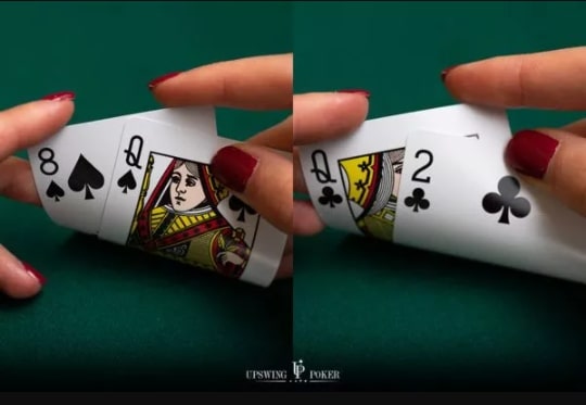 【EV 扑克】如何在常规局游戏中小同花 Qx 牌？