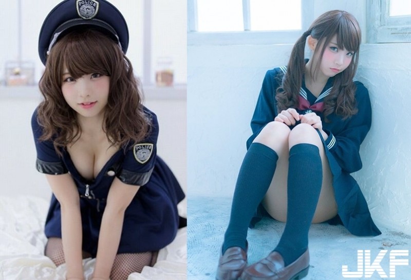 日本第一 Coser「えなこ」學生妹+絲襪扮相騷到爆　2 天狂賺千萬！屌虐線上藝人