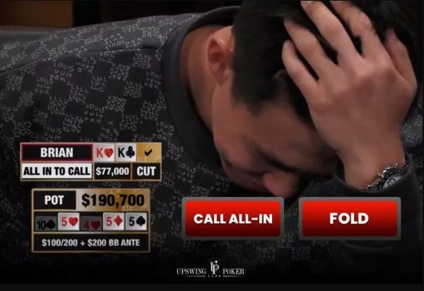【EV 扑克】牌局分析：太任性了！亿万富翁的疯狂诈唬