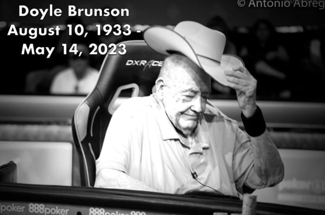 【EV 扑克】“扑克教父”Doyle Brunson 离世，享年 89 岁