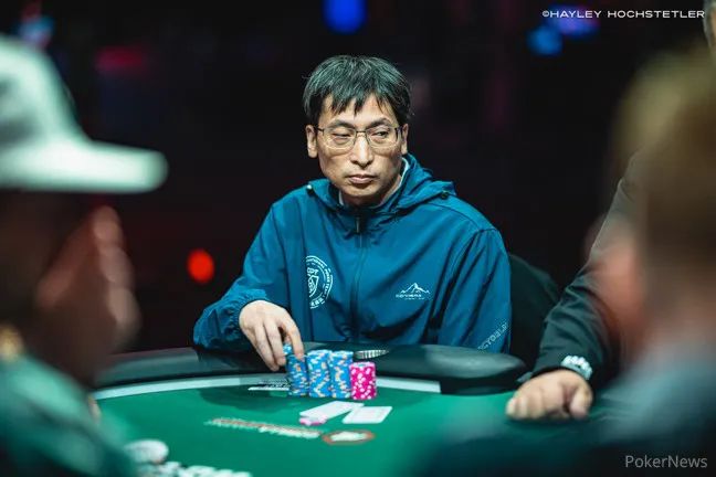 【EV 扑克】2023WSOP ：张阳在赛事#44 以记分牌领先者身份进入 Day 3