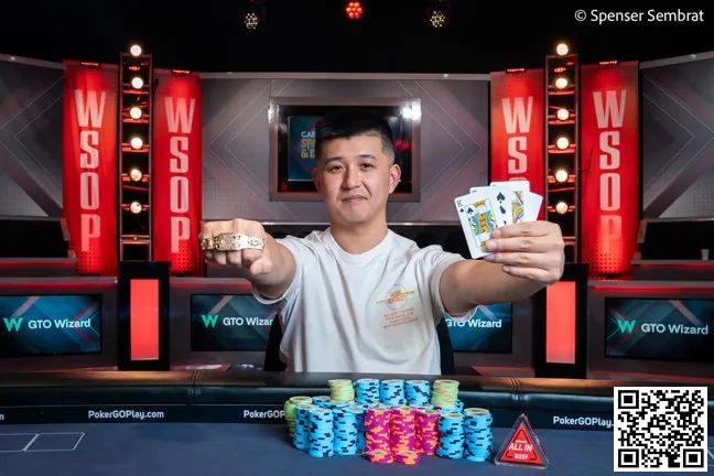 【EV 扑克】国人再拿一条金手链！恭喜香港玩家 Ka Kwan Lau 获得职业生涯 WSOP 首冠！