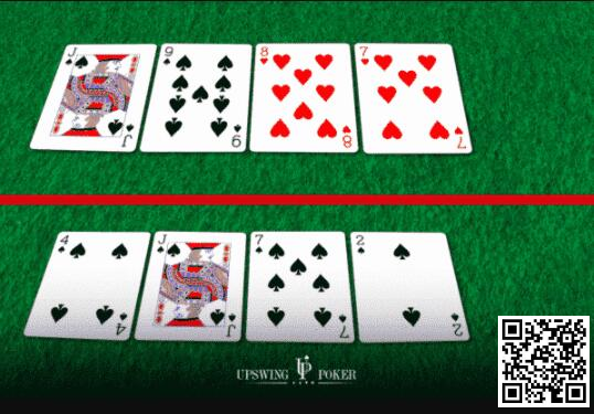 【EV 扑克】教学：德州扑克四连和四花公共牌面怎么玩？