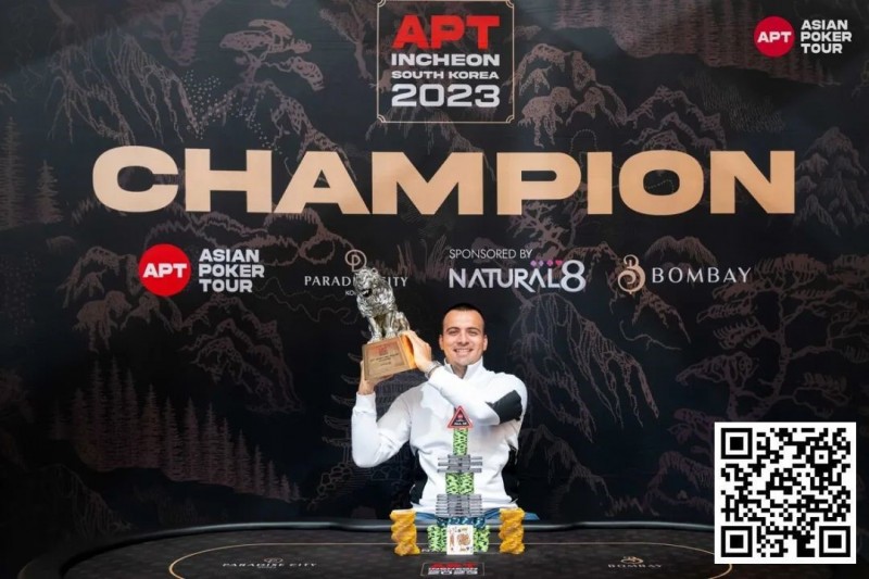 【EV 扑克】APT 仁川 | 塞尔维亚 Milos Petakovic 成为 APT 超级豪客赛冠军；奖金 1.456 亿韩圆（约 80 万）