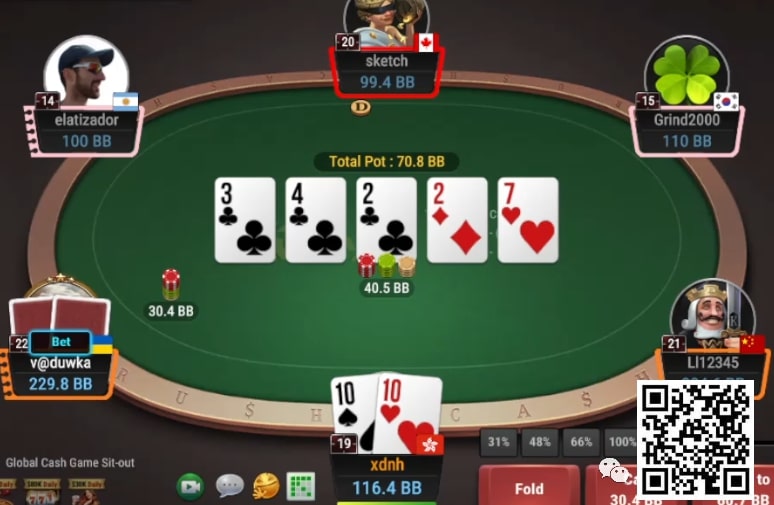 【EV 扑克】牌局分析：多人池很少 bluff