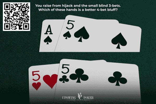 【EV 扑克】扑克测试：如何选择最合适诈唬手牌？