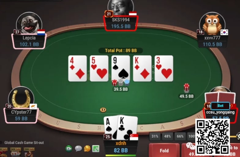 【EV 扑克】牌局分析：3Bet 底池转牌中顶对怎么玩？