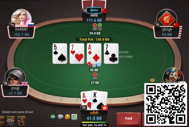 【EV 扑克】牌局分析：3bet 底池，TPTK 转牌被推 allin