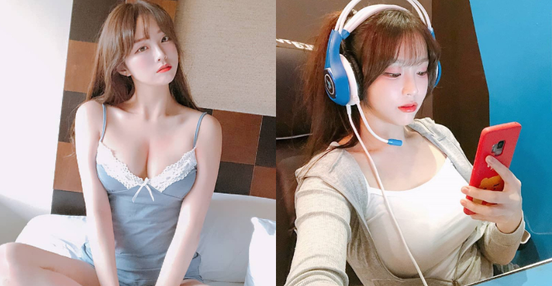 韓國甜美姐姐「김아영」胸前不科學腫脹　白嫩風景總是大方分享