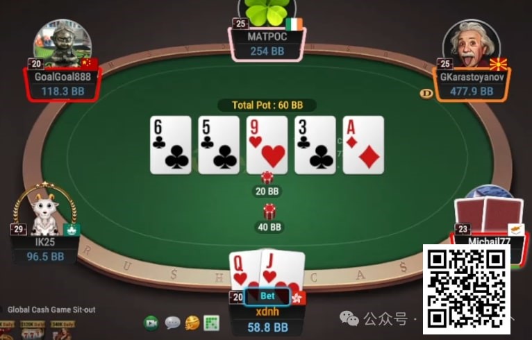 【EV 扑克】牌局分析：2 倍超池 bluff 又又来了