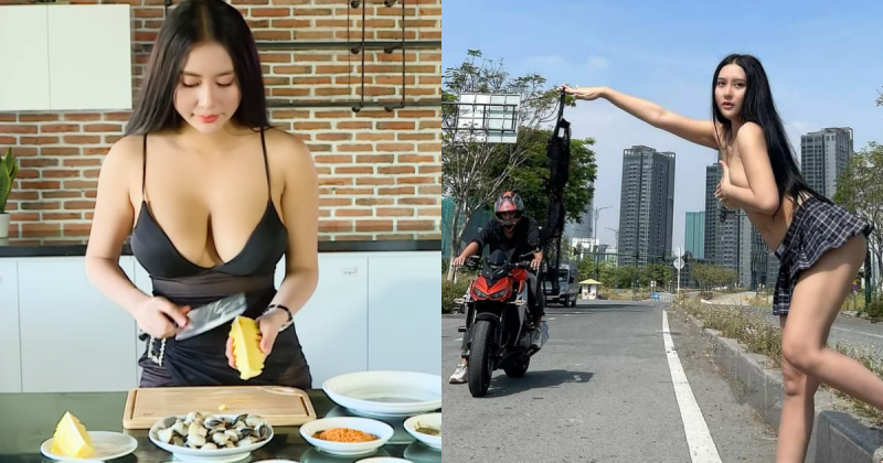 爭議不斷！越南網紅「上空料理」慘遭檢舉下架，網：這還不是她最瘋狂的舉動&#8230;