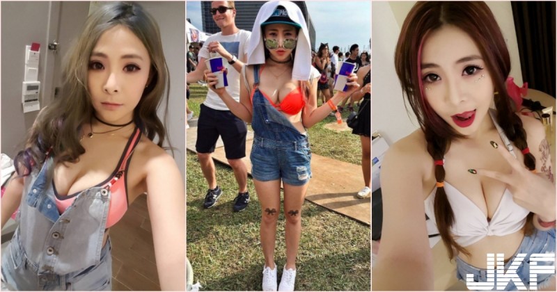 霸氣女 DJ「低胸爆乳」太惹火！燃燒五官的飽滿美乳讓人受不了&#8230;