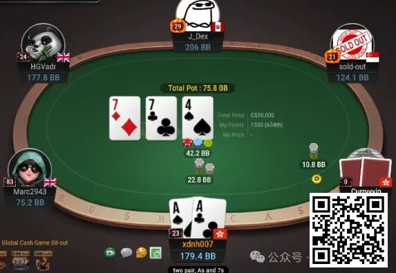 【EV 扑克】牌局分析：AQs 请不要 call 冷 4bet