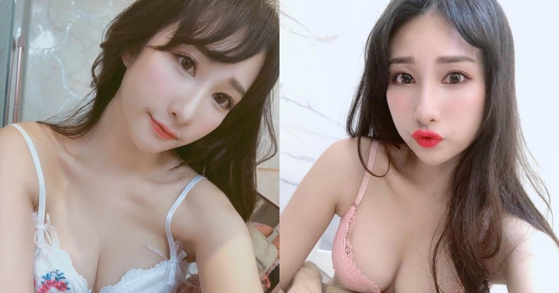 美乳優質外拍正妹「岑晴晴 sunny」，豐滿雪乳「深溝視角超誘人」！