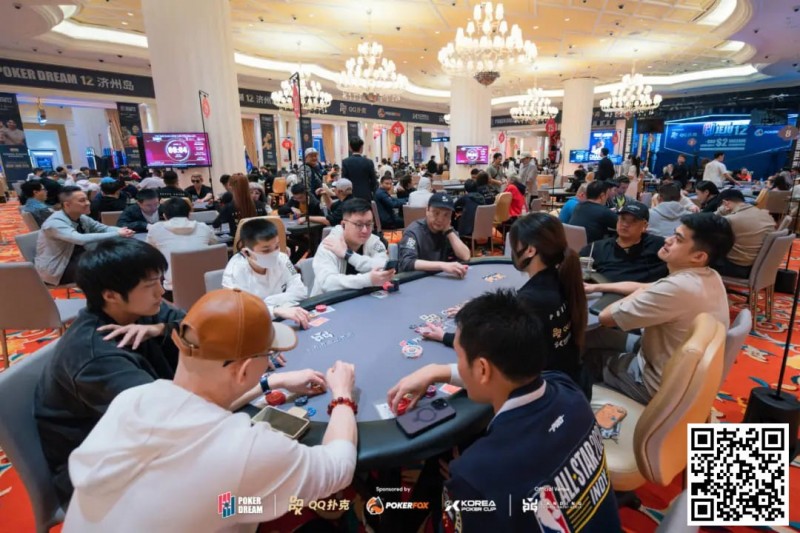 【EV 扑克】Poker Dream 12 济州岛 | 主赛事最后 16 强产生宋莹领跑，QQPK 中国战队袁一雯、陈雄成功晋级