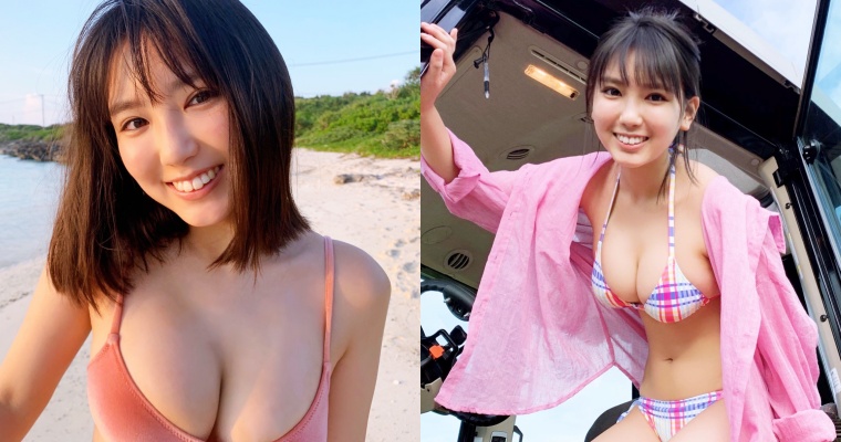 17 歲美少女「澤口愛華」發育太巔峰！畢業紀念寫真解放「F 罩杯」辣翻