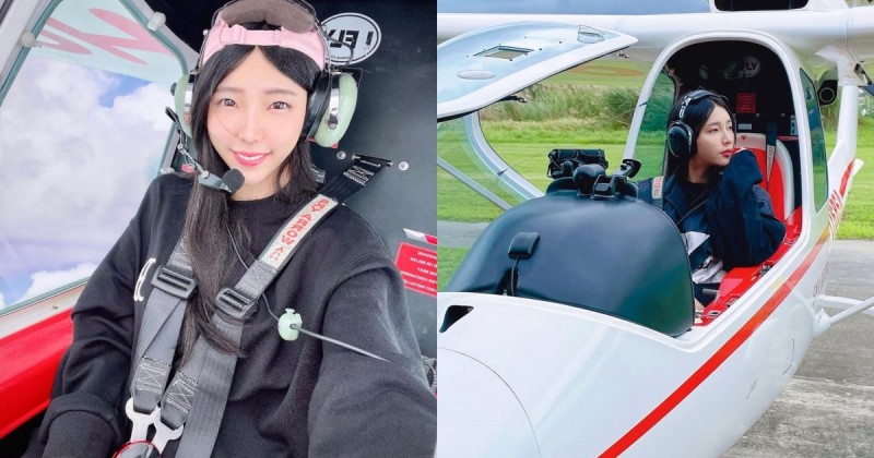 正妹也會開輕航機？「氣質長腿妹」王晨飄 Sofia 不光騎重機很猛，還有超多才藝！