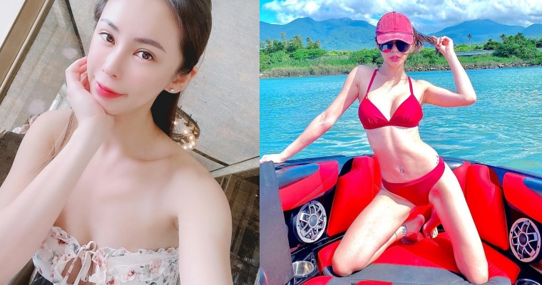 熱愛海水的美人！Nicole 比基尼上身  大曬美胸＋纖腰曲線超火辣