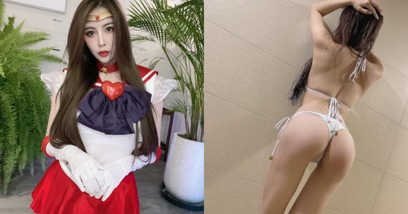 火星仙子真的好兇！「張娜」正義制服下性感大超標，趴牆挺「蜜桃美尻」讓人直接投降