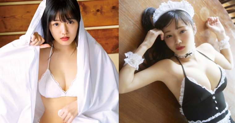 童顏巨乳來襲！19 歲「安藤咲櫻」最新寫真曝光！化身「爆乳女僕」送誘惑