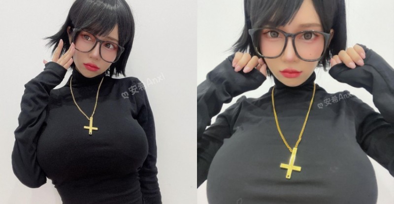 巨乳甜心「安希」Cosplay 獵人小滴　網友：看這乳量是巨滴吧！