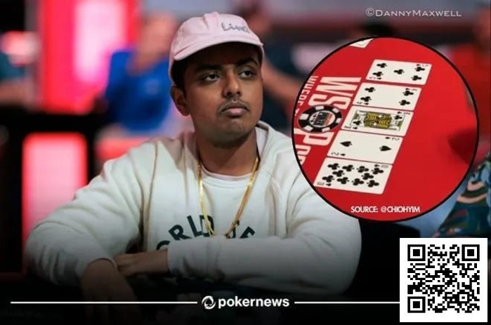 【EV 扑克】明明击中后门同花，却被顺子淘汰出局！WSOPC 主赛引争议