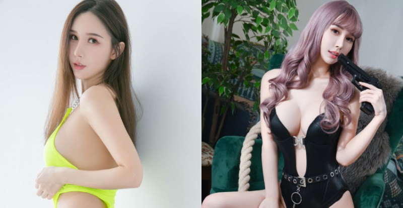 一次擁有長腿女神「夢夢 monmon」的大尺度妄想世界！