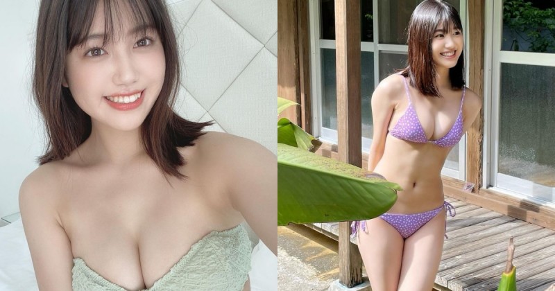 17 歲的雜誌小姐「和泉芳怜」笑容有夠甜！「青春 E 罩杯雪乳」讓人瘋狂心動！