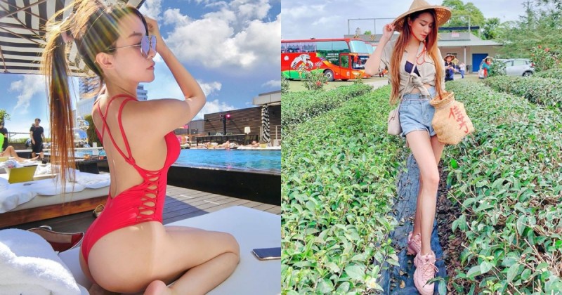 最美採茶女？「長腿美姬 Dana」茶園大秀逆天美腿，東方美人 94 這一味！