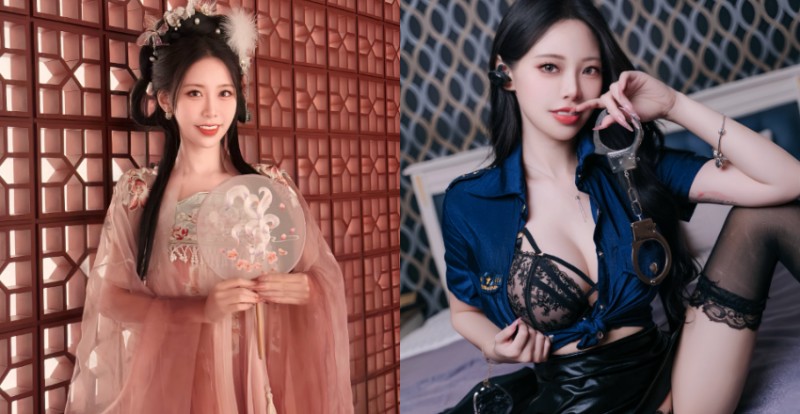 性感小野馬《玟妡 WenHsin》化身古風美人　反差氣質讓人戀愛