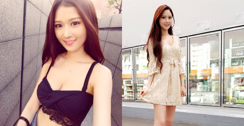 水靈萌妹「惠玲 Cindy」！長髮大眼的面孔下，居然是惹火傲人的身材！