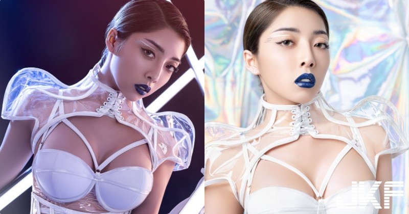 與你未來相見！正妹「蘿拉 lola」火辣北半球外露，科技感造型直接攻陷你！