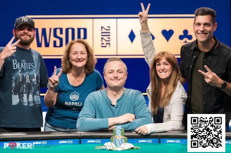 【EV 扑克】10000 美元奥马哈获得亚军，丹牛错失第八条 WSOP 金手链