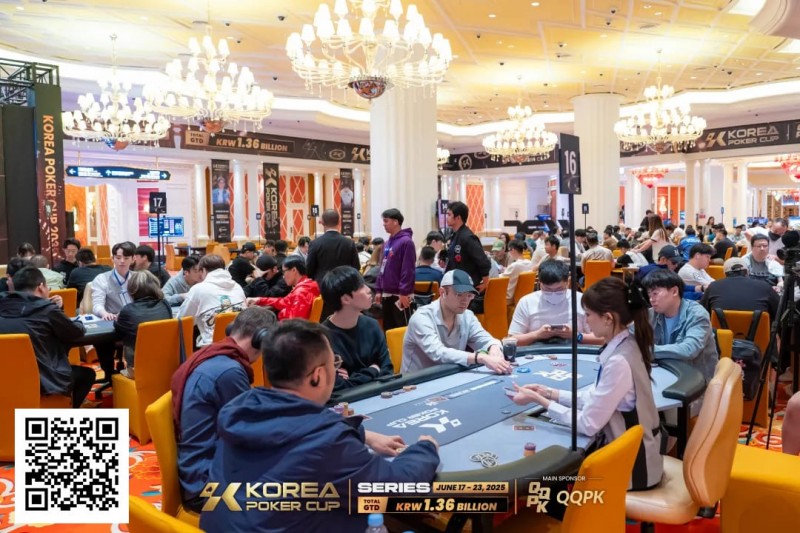 【EV 扑克】KPC 济州｜人数奖励双突破！主赛事 1432 参赛人次创新纪录！182 人晋级第二轮争夺 9 人 FT 席位！