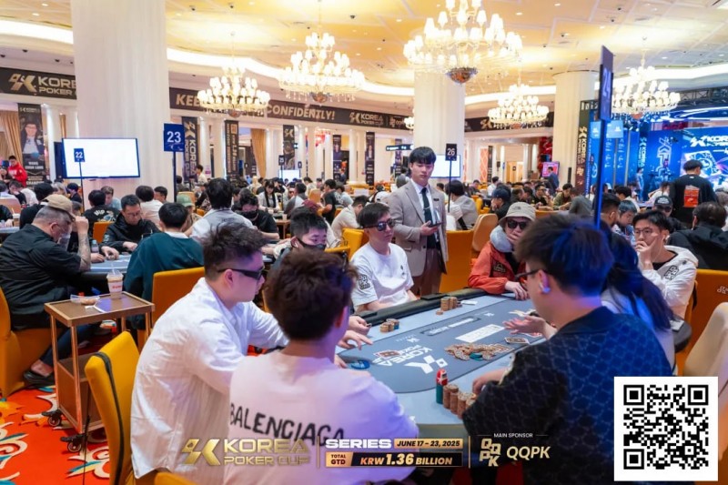 【EV 扑克】KPC 济州｜静待新王加冕登顶！173 人对抗余 13 位选手明日争夺决赛桌席位！纪夏青 821 万计分牌笑傲全场！