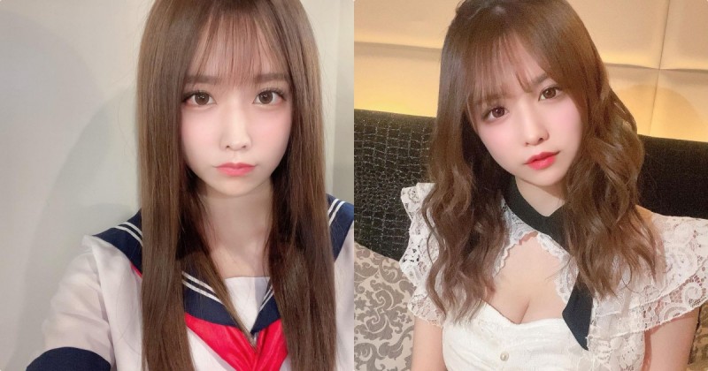發育真好！萌系制服正妹「乳量 E 級棒」，解放後的曲線太兇啦！