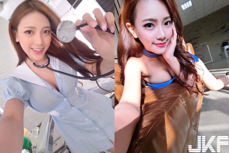 這等護理師也是醉了！美乳正妹「犯規 S 曲線」超厲害！
