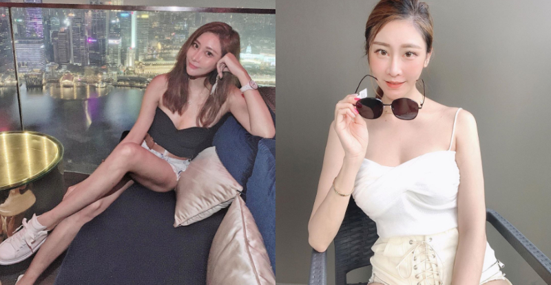 腿控有福了！「藍芯芯 Lia」大眼甜笑超迷人，逆天長腿一伸就讓人甘拜在裙下！