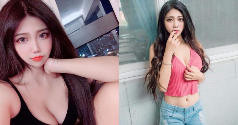 大眼甜心「潔西卡」34E 美胸電力超強，「巨乳小隻馬」開團拍讓網友嗨爆！