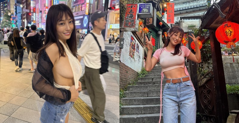 上空逛九份還不夠！日本無罩女王《macca 麻卡》8 月再度攻台