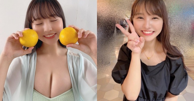 18 歲 G 奶正妹「泳裝解禁」，粉絲直呼：柚子長大了！