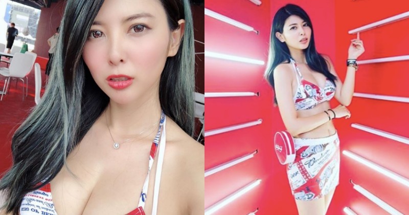 是小任容萱？甜美大眼正妹「Ruby 林芊秀」笑容親切可愛，身材卻兇猛無比啊！
