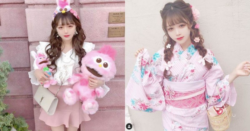 少女心噴發！櫻花妹 Yuupyon 造型好夢幻，就像童話中的甜美公主！