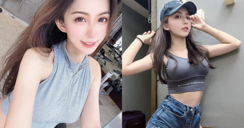 顏值超上鏡的「白皙性感港妹」，「IG 低胸背心照」好誘人呀！