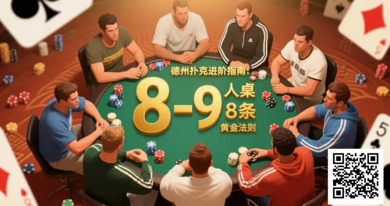 【EV 扑克】进阶：8-9 人桌深码局的 8 条黄金法则