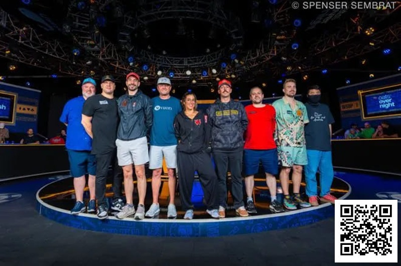 【EV 扑克】2025WSOP | 主赛 9 人决赛桌已成，Leo Margets 成 30 年来首位打进 FT 的女选手
