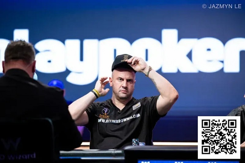 【EV 扑克】从只剩 3BB 到掌控全场 76%的筹码，他会是最后冠军吗 | WSOP 主赛四强出炉