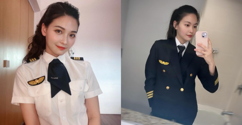 全台最美機師竟是前 AKB48 Team TP 研究生　換上制服帥氣又甜美