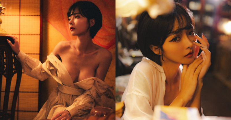 短髮尤物「A 栗」暗室裡對弈，「青筋美乳」直接完勝整局！